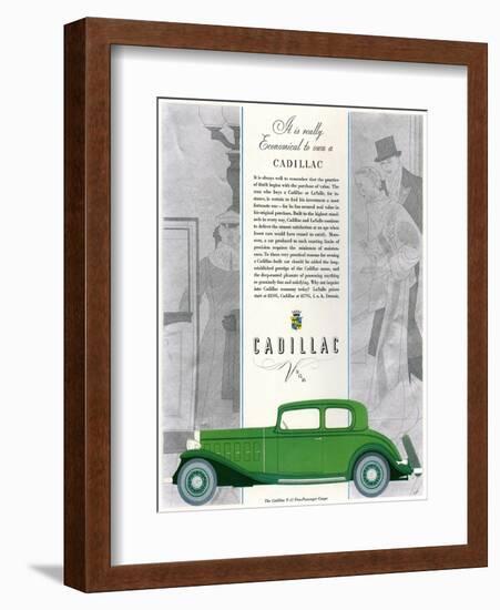 Cadillac 1932-null-Framed Art Print