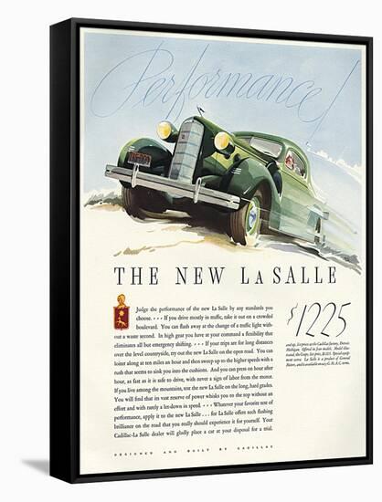 Cadillac 1935-null-Framed Stretched Canvas