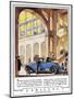 Cadillac Ad, 1927-J.M. Cleland-Mounted Giclee Print