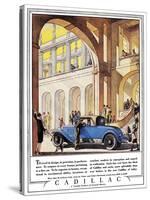 Cadillac Ad, 1927-J.M. Cleland-Stretched Canvas