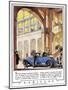Cadillac Ad, 1927-J.M. Cleland-Mounted Giclee Print