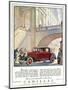 Cadillac Ad, 1928-J.M. Cleland-Mounted Giclee Print