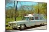 Cadillac Ambulance, Retro-null-Mounted Art Print