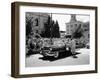 Cadillac Convertible in a Street Parade, USA, (C1958)-null-Framed Photographic Print