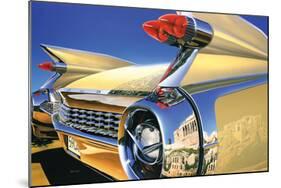 Cadillac Eldorado '59 in Athens-Graham Reynold-Mounted Art Print