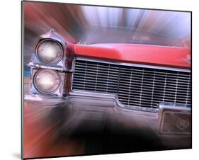 Cadillac Encountered-Richard James-Mounted Art Print