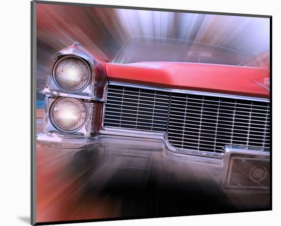 Cadillac Encountered-Richard James-Mounted Art Print