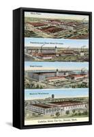 Cadillac Factories, Detroit-null-Framed Stretched Canvas