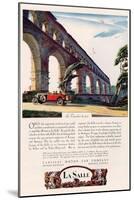 Cadillac La Salle, Magazine Advertisement, USA, 1928-null-Mounted Giclee Print