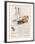 Cadillac La Salle, Magazine Advertisement, USA, 1929-null-Framed Giclee Print