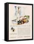 Cadillac La Salle, Magazine Advertisement, USA, 1929-null-Framed Stretched Canvas