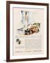 Cadillac La Salle, Magazine Advertisement, USA, 1929-null-Framed Giclee Print