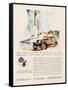 Cadillac La Salle, Magazine Advertisement, USA, 1929-null-Framed Stretched Canvas