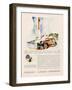 Cadillac La Salle, Magazine Advertisement, USA, 1929-null-Framed Giclee Print