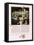 Cadillac, Magazine Advertisement, USA, 1925-null-Framed Stretched Canvas