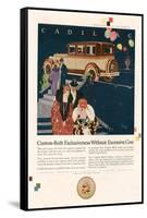 Cadillac, Magazine Advertisement, USA, 1925-null-Framed Stretched Canvas