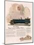Cadillac, Magazine Advertisement, USA, 1925-null-Mounted Giclee Print