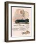 Cadillac, Magazine Advertisement, USA, 1925-null-Framed Premium Giclee Print