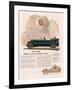 Cadillac, Magazine Advertisement, USA, 1925-null-Framed Giclee Print