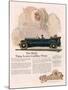 Cadillac, Magazine Advertisement, USA, 1925-null-Mounted Giclee Print