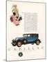 Cadillac, Magazine Advertisement, USA, 1927-null-Mounted Giclee Print