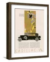 Cadillac, Magazine Advertisement, USA, 1931-null-Framed Giclee Print