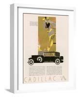 Cadillac, Magazine Advertisement, USA, 1931-null-Framed Giclee Print