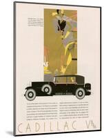 Cadillac, Magazine Advertisement, USA, 1931-null-Mounted Giclee Print