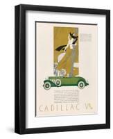 Cadillac, Magazine Advertisement, USA, 1931-null-Framed Giclee Print