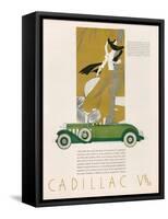 Cadillac, Magazine Advertisement, USA, 1931-null-Framed Stretched Canvas