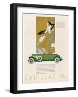 Cadillac, Magazine Advertisement, USA, 1931-null-Framed Giclee Print