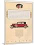 Cadillac, Magazine Advertisement, USA, 1931-null-Mounted Giclee Print