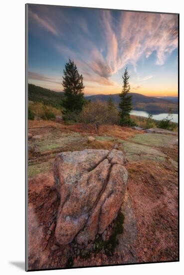 Cadillac Mountain Sunset Beauty, Acadia-Vincent James-Mounted Photographic Print