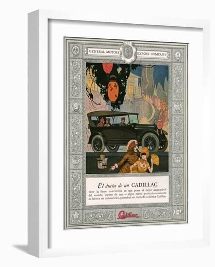 Cadillac, USA, 1920-null-Framed Giclee Print