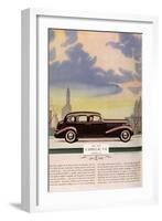 Cadillac V-8 Series 60-null-Framed Art Print