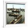 Cadix (Spain), Fishing Boats in the Port-Leon, Levy et Fils-Framed Photographic Print