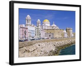 Cadiz Cathedral, Cadiz, Andalucia, Spain-Gavin Hellier-Framed Photographic Print