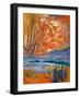 Cadmium Winter Solstice II-Dorothy Fagan-Framed Art Print