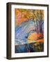 Cadmium Winter Solstice III-Dorothy Fagan-Framed Art Print