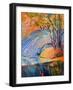 Cadmium Winter Solstice III-Dorothy Fagan-Framed Art Print