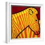 Cadmium Zebra-John Nolan-Framed Premium Giclee Print