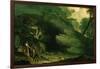 Cadmus and the Dragon-John Martin-Framed Giclee Print