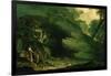 Cadmus and the Dragon-John Martin-Framed Giclee Print