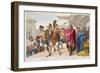 Cadmus Sets Out, Book III, Illustration from Ovid's Metamorphoses, Florence, 1832-Luigi Ademollo-Framed Giclee Print