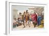 Cadmus Sets Out, Book III, Illustration from Ovid's Metamorphoses, Florence, 1832-Luigi Ademollo-Framed Giclee Print