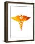 Caduceus, Artwork-Victor Habbick-Framed Photographic Print