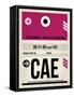 CAE Columbia Luggage Tag I-NaxArt-Framed Stretched Canvas