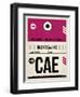 CAE Columbia Luggage Tag I-NaxArt-Framed Art Print