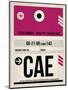 CAE Columbia Luggage Tag I-NaxArt-Mounted Art Print