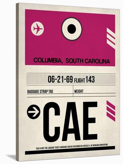 CAE Columbia Luggage Tag I-NaxArt-Stretched Canvas